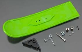 Du-bro 826LG Lime Green Snowbird Nose Snow Skis — White Rose Hobbies