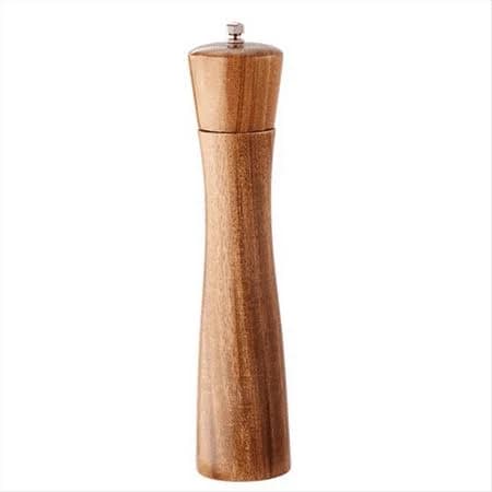 Home Wooden Salt Spice Container Pepper Mill Grinder Shaker