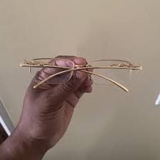 Accessories | Cartier Glasses Gold Frames Unisex | Poshmark