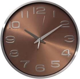 Clockswise Modern Decorative Aluminum Round Wall Clock