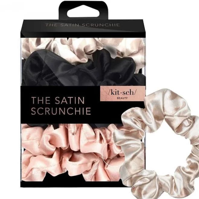 Kitsch Satin Sleep Scrunchies - Assorted