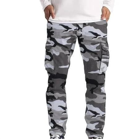 Men's Casual Street Fashion Camo Cargo Pants