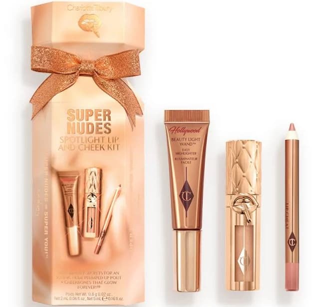 Charlotte Tilbury Super Nudes Spotlight Lip and Cheek Kit