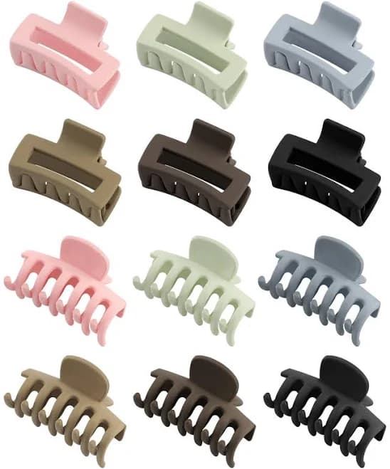 Butterfly Flower Hair Claw Clips (12pcs)