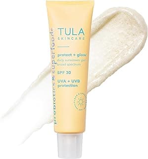 Skin Care Protect + Glow Daily Sunscreen Stick Gel Broad Spectrum SPF 30 - Skincare-First, Non-Greasy, Non-Comedogenic & Reef-Safe with Pollution & Blue Light Protection.