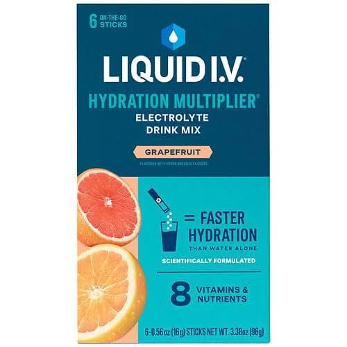 Liquid I.V. Hydration Multiplier Electrolyte Drink Mix Grapefruit