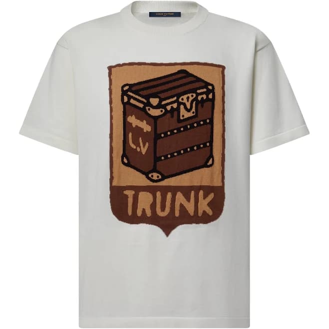 Louis Vuitton Graphic Short-Sleeved Crewneck
