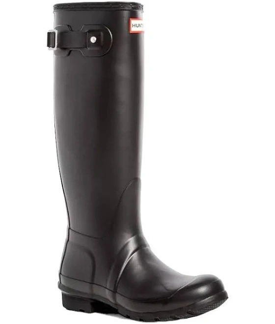 Hunter Original Tall Matte Boots - Black Matte