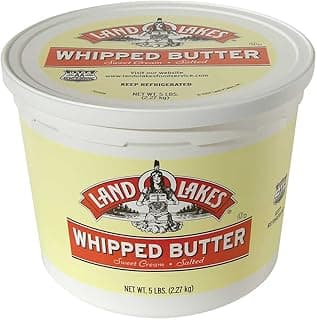 Salted Whipped Butter, 5 Pound -- 2 per case.