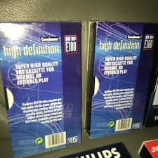 Goodmans HD E180 x2 SKY HG, Philips S & JVC Blank VHS VCR Video Cassette Tapes | eBay
