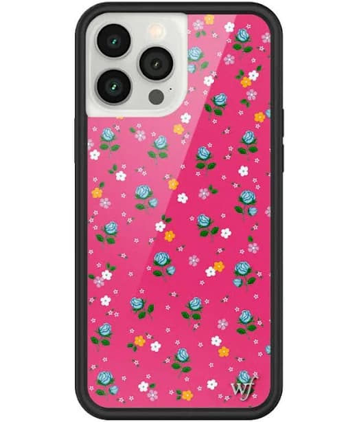 Wildflower Pink Dainty Florals iPhone case