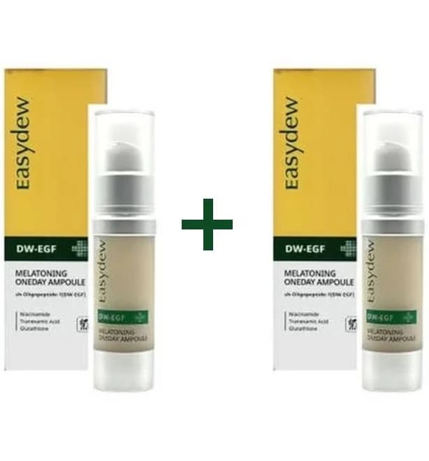 Easydew Dw-egf Melatoning Oneday Ampoule X2 Face Dark Spot Remover
