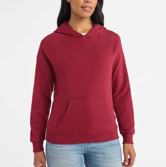 Time and Tru Women's Fleece Hoodie