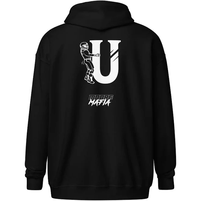 Fu Unisex Zip Hoodie