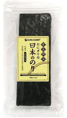 Nijiya Onigiri Nori Japan 50P