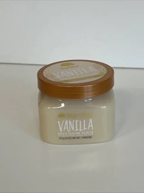 Tree Hut Vanilla Shea Sugar Exfoliating & Hydrating Body Scrub, 18 Oz