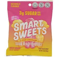 Smart Sweets Pink Lemonade Sour Blast Buddies