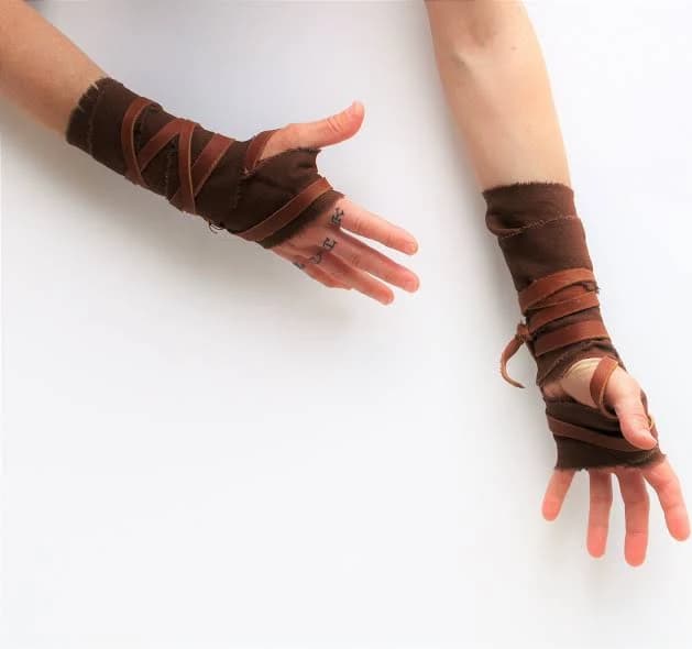 Distressed Cotton Hand Wraps