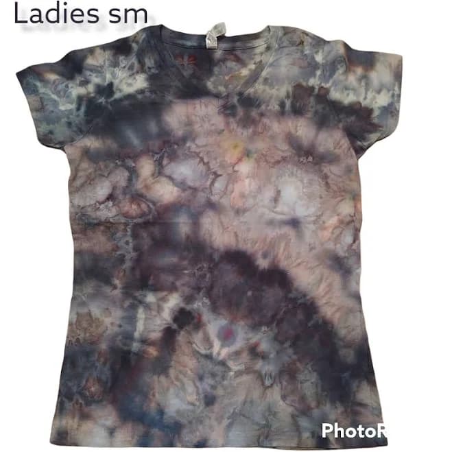 Ladies Tie-Dye Short Sleeve T-Shirt