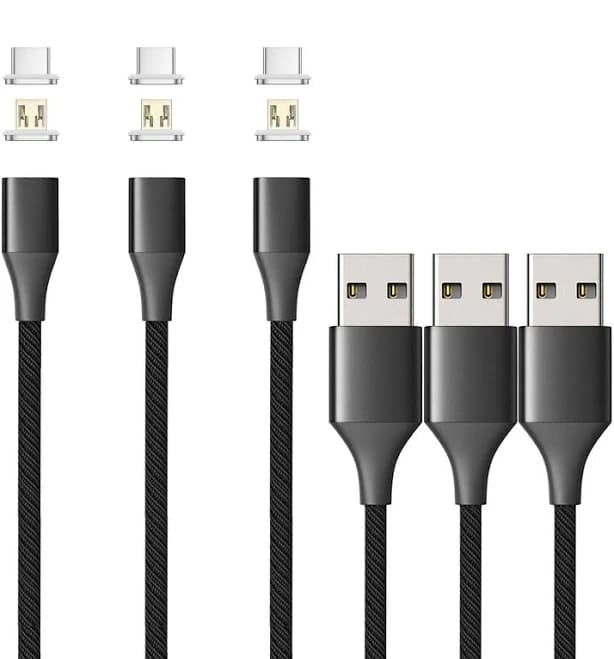 NETDot Gen10 2in1 Nylon Braided Magnetic Charging Cable