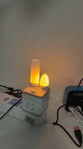 Dynamic Flame USB LED Flame Flame Candle Lights Flash Atmosphere Light Portable Book Lamp Camping Lighting Bedroom Decoration - AliExpress 39
