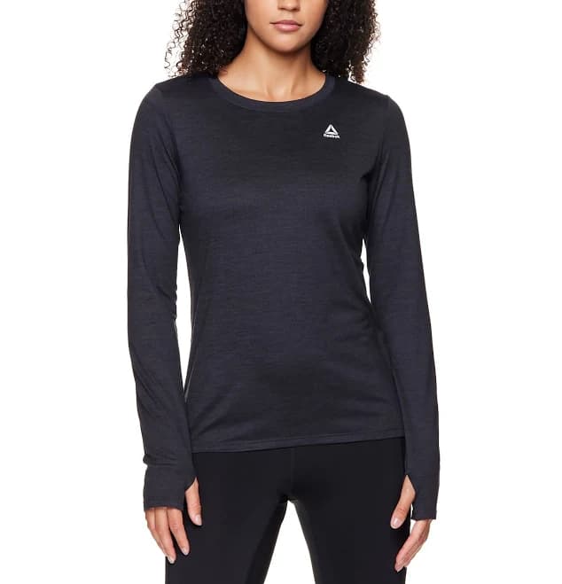 Reebok Women's Plus Legacy Performance Long Sleeve T-Shirt