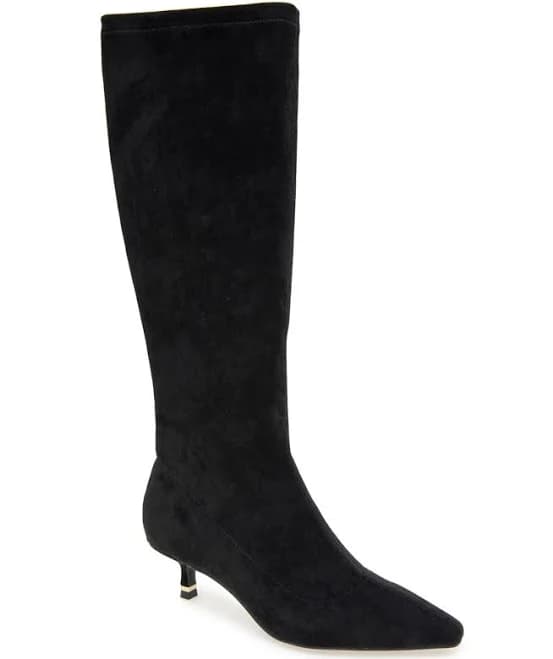 Kenneth Cole Women's Meridith Knee High Kitten Heel Boots