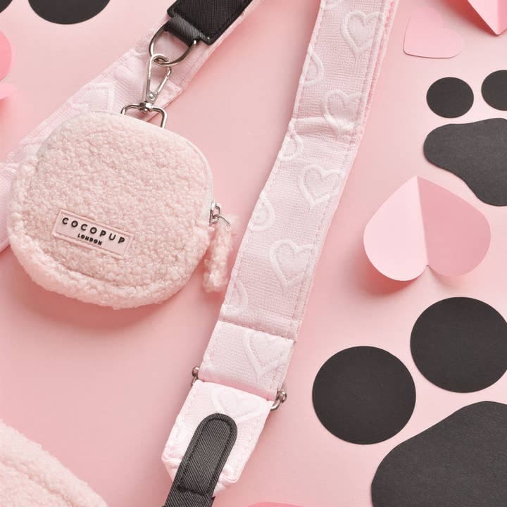 Wholesale Luxe Bag Strap - Baby Pink Heart for your store - Faire