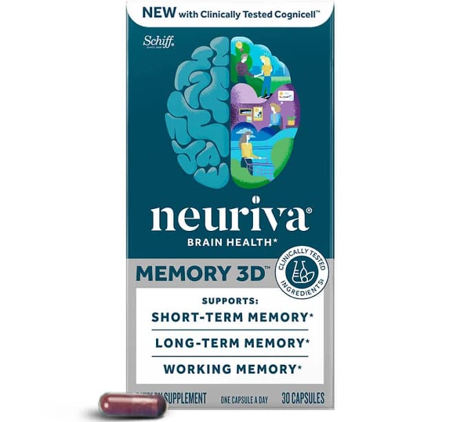 Neuriva Memory 3D Brain Health Capsules