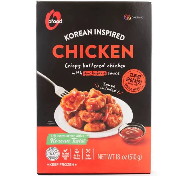O'Food Korean Inspired Crispy Battered Chicken