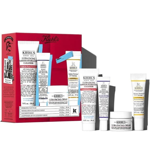 Kiehl's Cleanse + Smooth Routine