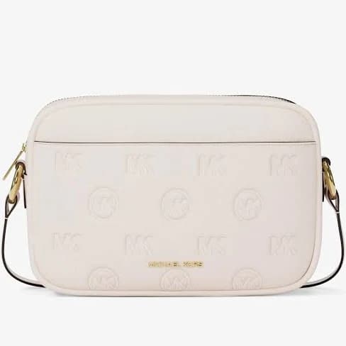 Michael Kors Jet Set Travel Large Logo Camera Crossbody Bag