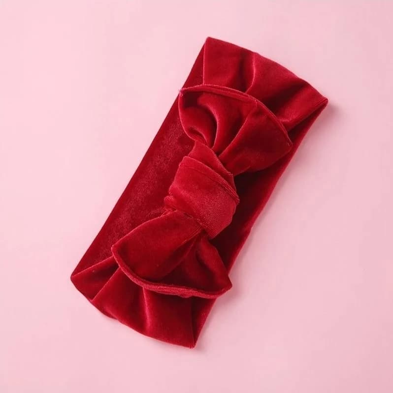 Velvet Bow Headwrap