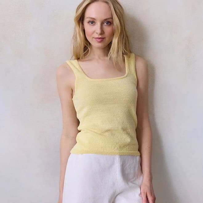 LC Lauren Conrad Women's Sweater Tank Top