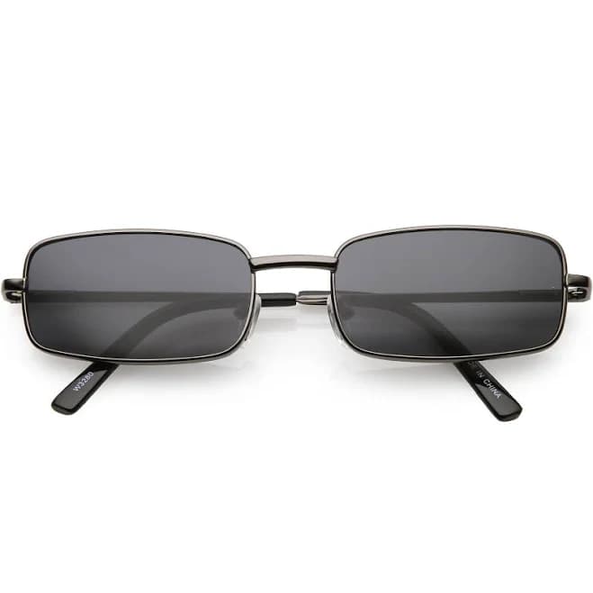 Retro 1990s Rectangle Sunglasses
