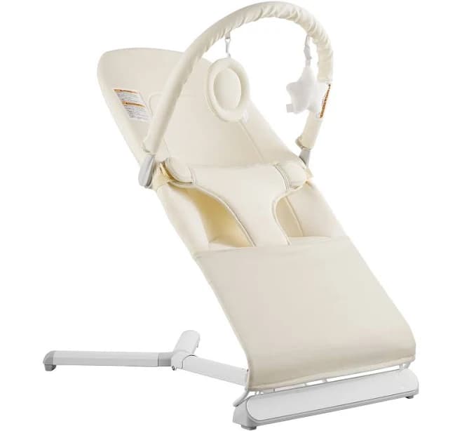 VEVOR Folding Bouncer Seat Chair with Toy Bar