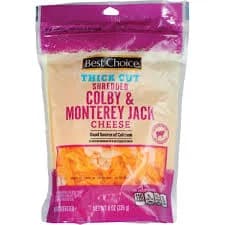 Best Choice Thick Cut Colby Jack Shredded Cheese