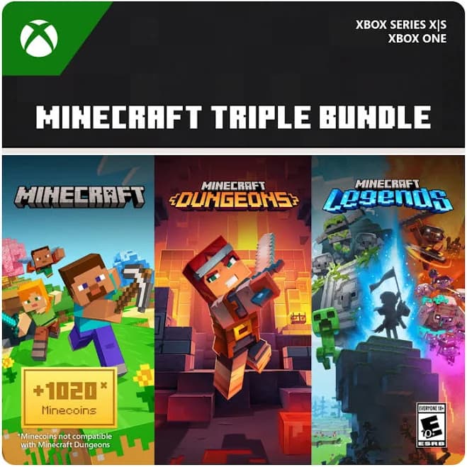 Minecraft Triple Bundle