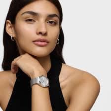 Analog Watch with steel bracelet Karat Round Mesh | TOUS