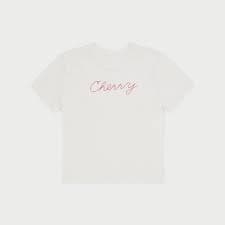Chain Stitch Baby Tee – CHERRY LA
