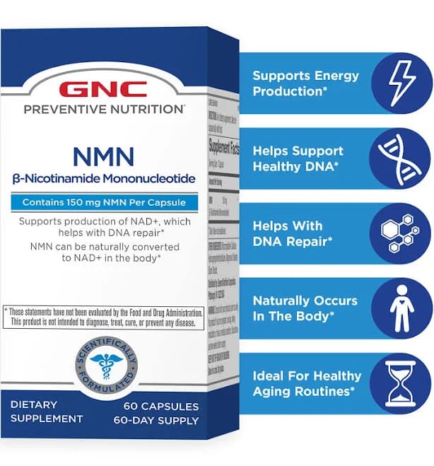 GNC NMN 60 Capsules