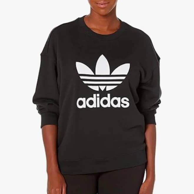 adidas Women's Trefoil Crew Sweatshirt
