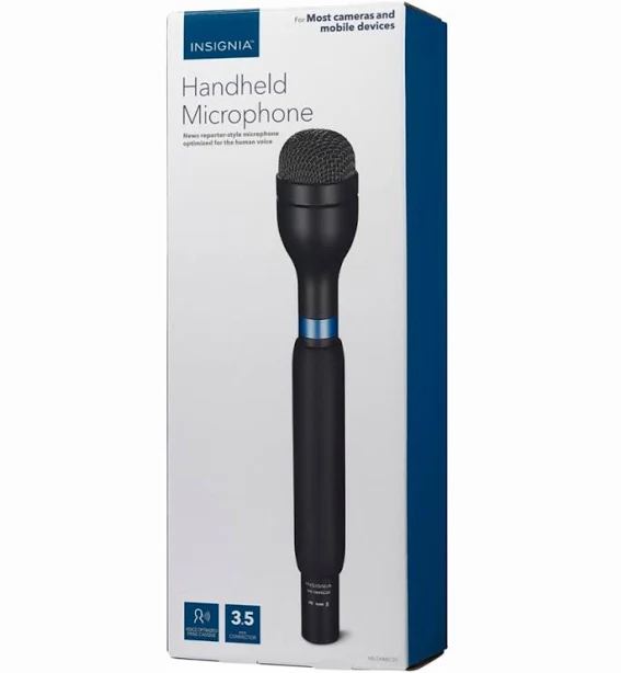 Insignia Handheld Microphone