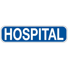 Hospital Sign 6" x 24" | Carlton Industries