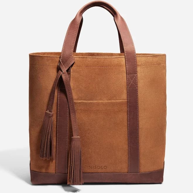 Arlo Suede Tote