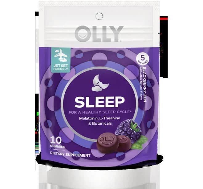 OLLY Purple Blackberry Zen Sleep Gummie