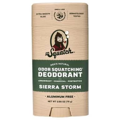 Dr. Squatch Men's Natural Deodorant Sierra Storm