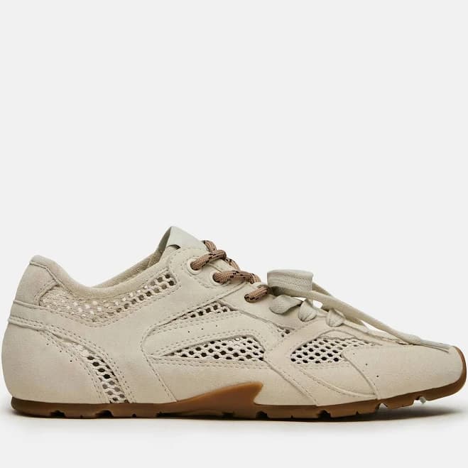 Steve Madden Women's Aziel Mesh Lace-Up Sneakers