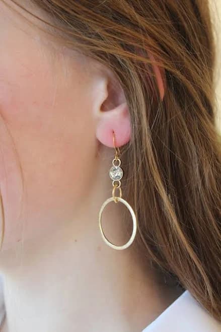 Mac and Me Foundational Hoop Earrings