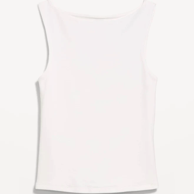 Old Navy Women's Hug Double-Layer Boat-Neck Top